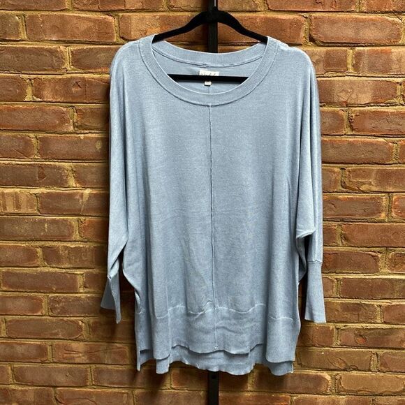 Wonderly Blue Clay Tunic Sweater Size 1X NEW - Picture 1 of 5